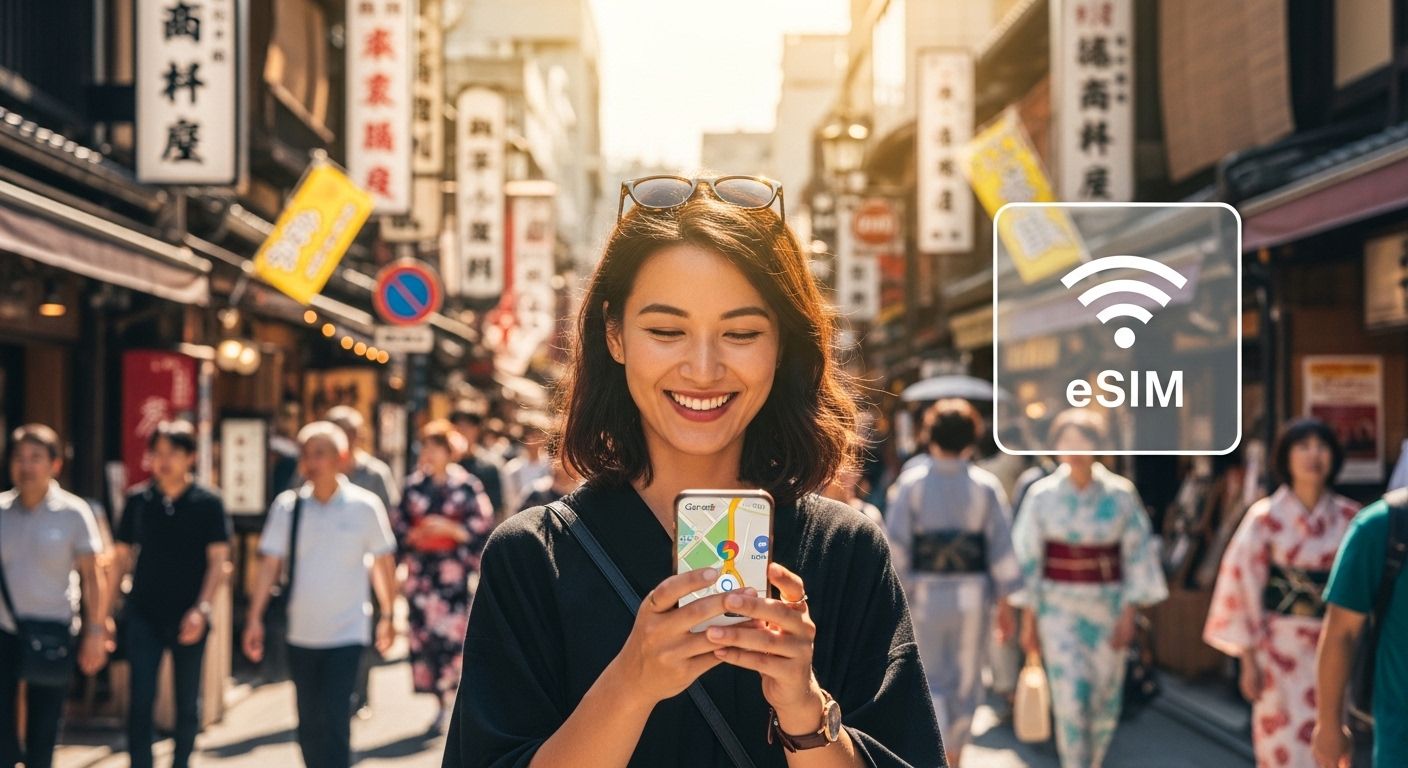 Beste eSIM für Japan 2026: Lokale Anbindung vs. Roaming im Test