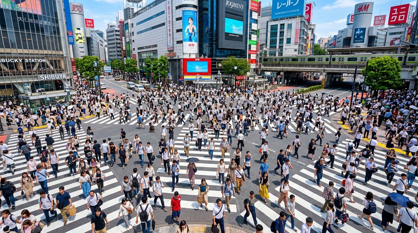 Shibuya Crossing: Selbst Japaner verirren sich hier – Der ultimative Survival-Guide